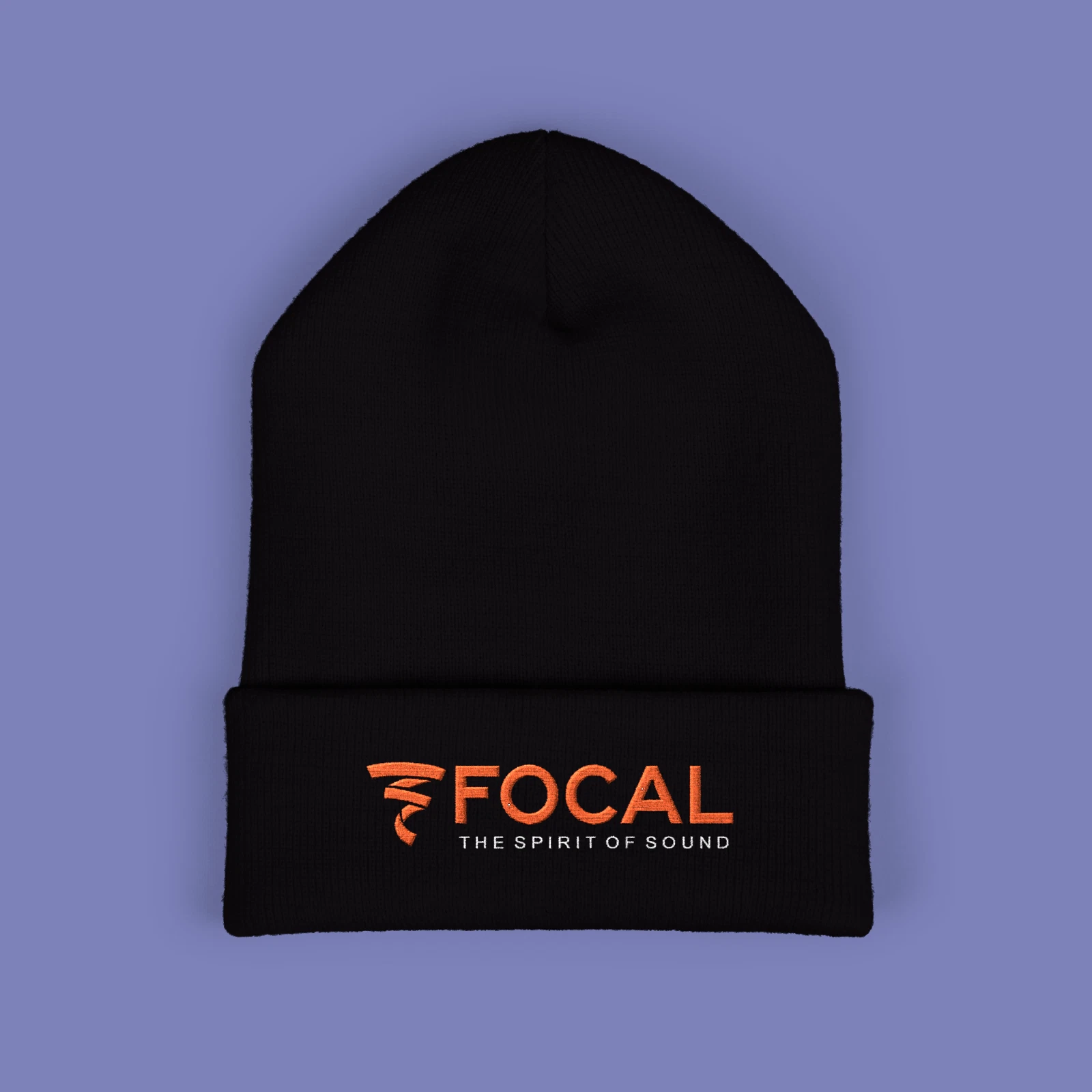 Focal Audio Black Beanie Hat Size Adult