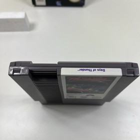 NES Nintendo Days of Thunder Caja, Manual, Cartucho de Juego