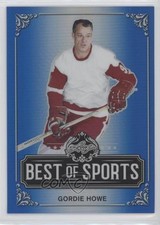 2019 Leaf Best of Sports Blue /35 Gordie Howe #M-06 HOF ni4