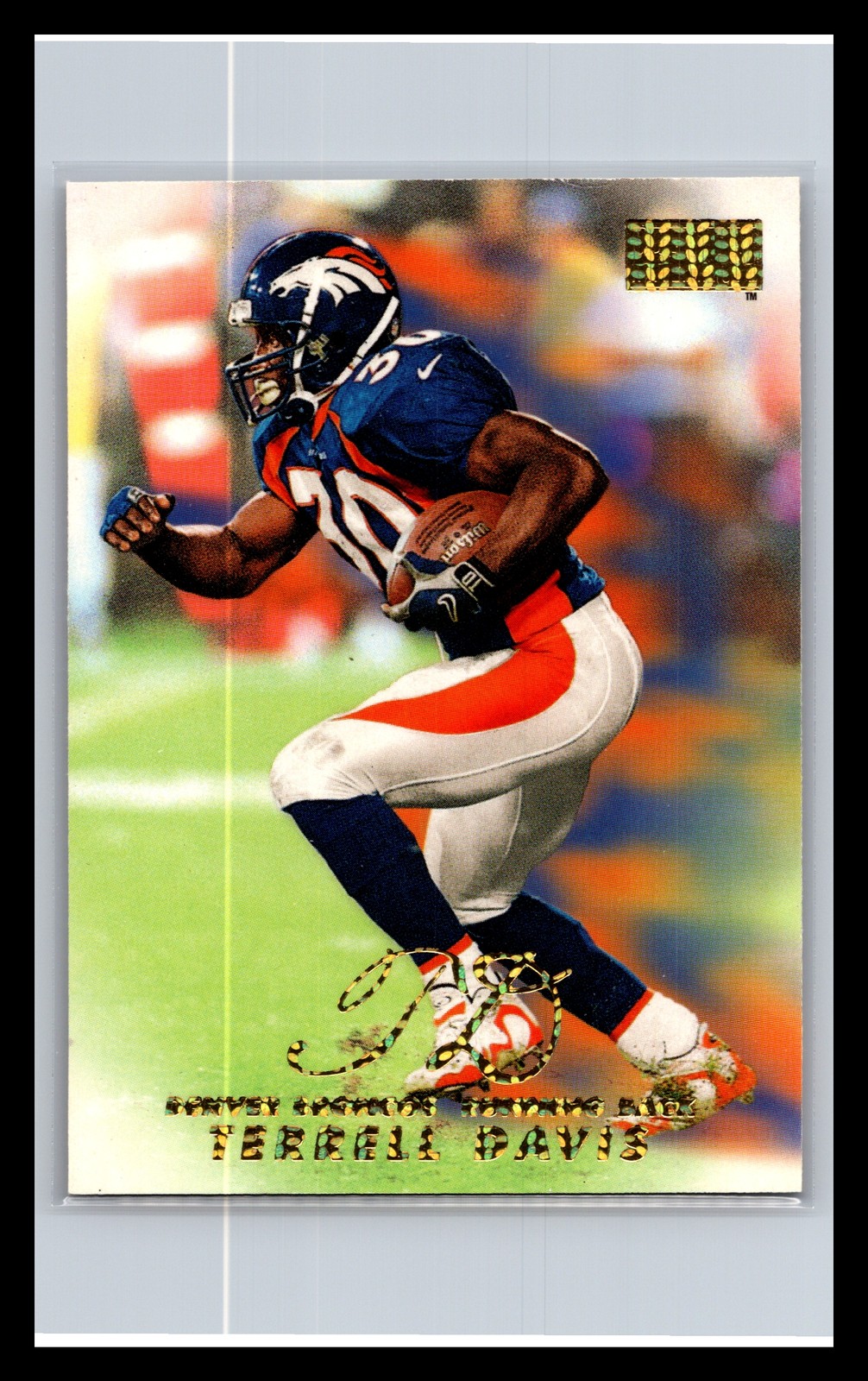 Fleer Terrell Davis #30 1998 SkyBox Premium Broncos