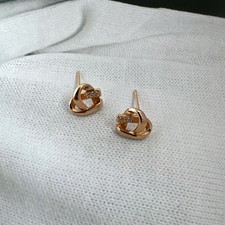 Heart Shaped Stud Earrings for Women