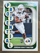 2024 Score Protential Jordan Whittington #5 (RC) Rams 💎40% OFF 8+💎 Football