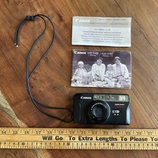 Canon Sure Shot TELEMAX Point  Shoot 35mm Film Camera 38-70mm Lens