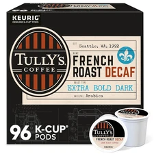 Coffee French Roast Decaf, Keurig Single-Serve K-Cup Pods, Dark Roast, 96 Count