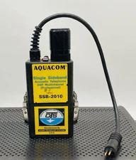 OTS Aquacom SSB-2010 4ch Underwater Transceiver for Scuba Diving with Case G2U