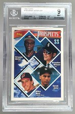 3333 Derek Jeter Miller Wilson Neal 1994 Topps #158 RC SS Prospects UER BGS 9