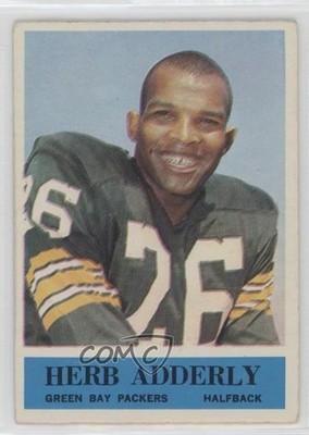 1964 Philadelphia Herb Adderley Herb Adderly #71 Rookie RC HOF 2g2