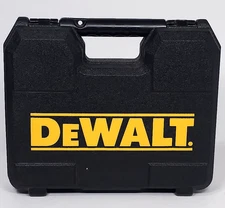 Dewalt Cordless Drill Hard Case DW952K-2 Black Genuine OEM Tool Box ~ CASE ONLY