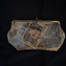 Vintage 1950s-1960s Clear Vinyl Clutch