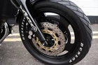 MOTORCYCLE Tire Lettering DUNLOP QUALIFIER MOTOCROSS Sticker SET 0.75" -16-19"