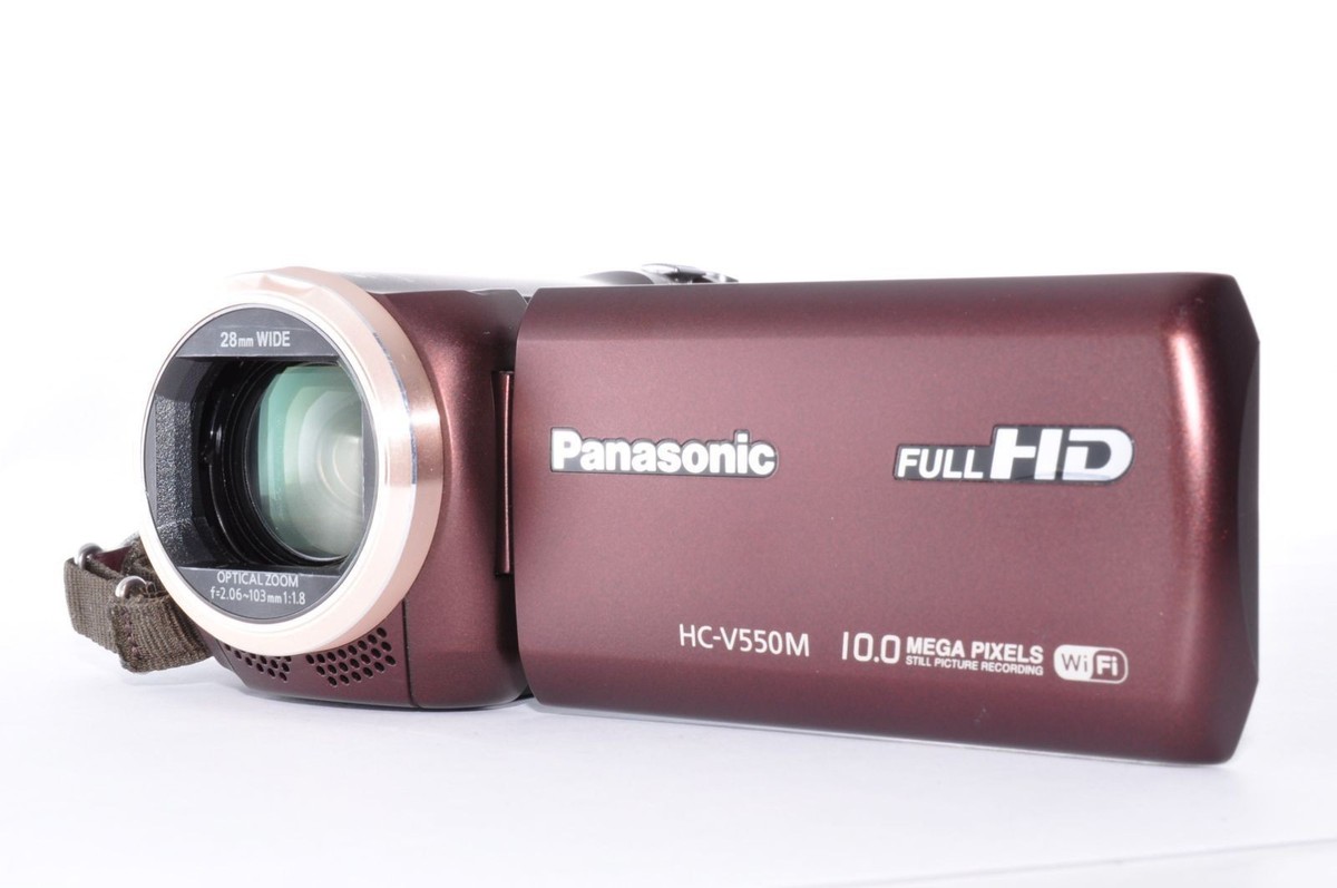 Panasonic　HC-V550M Panasonic HC-V550M Brown Full HD Digital Hi-Vision Camcorder