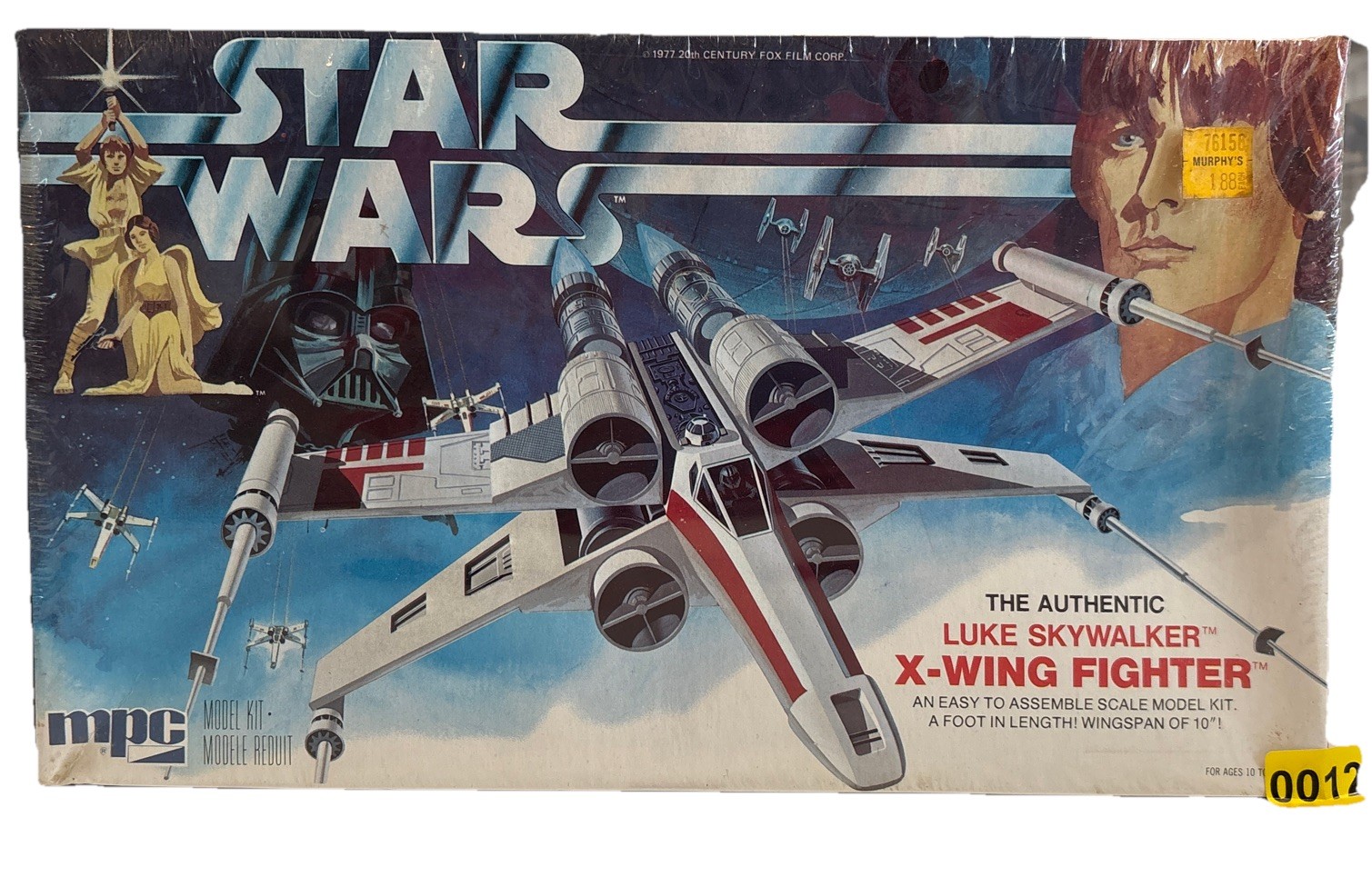 1914 Star Wars Luke Skywalker X-wing Fighter Sealed