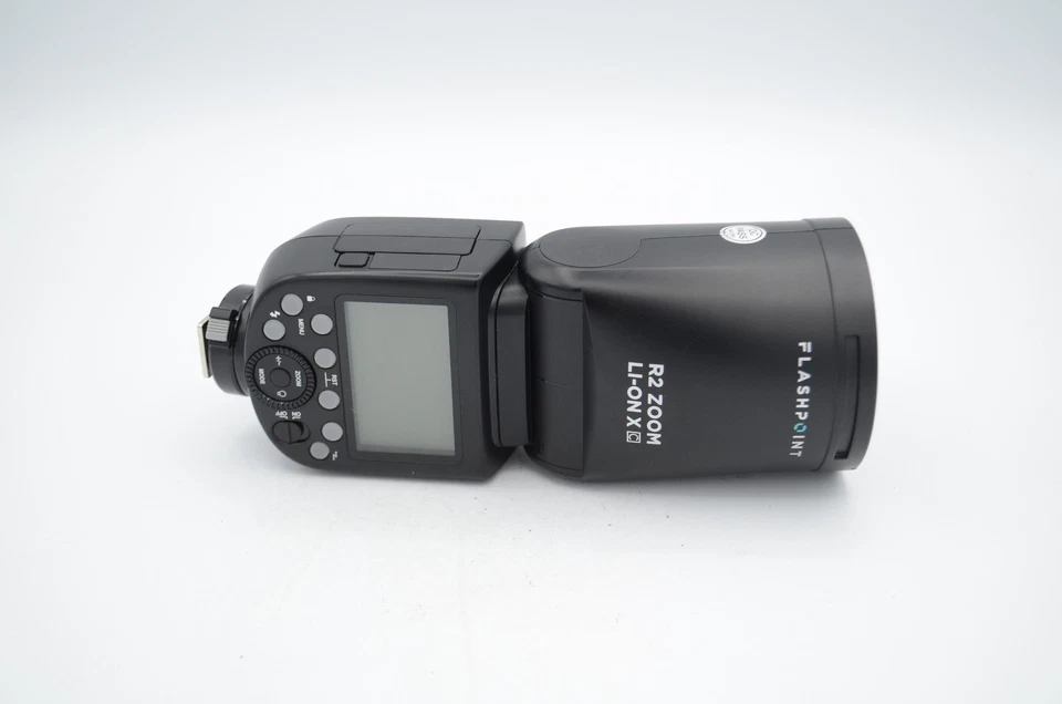 Flashpoint Zoom Li-Ion X R2c TTL Speedlight for Canon [GN92] Bounce Swivel Zoom - Image 3 of 4