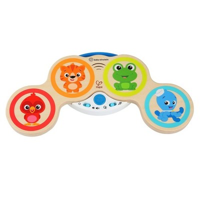 Baby Einstein Hape Magic Touch Trommel, hochwertiges Musikspielzeug aus Holz, ab