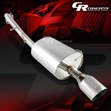 J2 FOR 10-15 PRIUS STAINLESS CATBACK AXLE BACK EXHAUST PIPING MUFFLER 4"ROLL TIP