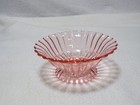 Vintage 6.25" Pink Depression Glass Candy Dish