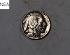 1914-D Buffalo Nickel ~ Almost Uncirculated AU (details) ~ Key Date ~ ZB264