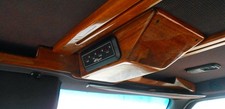 1992-1997 Ford Econoline Delegant Van Orhd Wood Console W Switch Control Panel