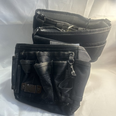 #ad Husky 14 Pocket Black Electrician Tool Belt Accessories $42.99