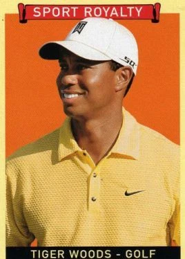 2008 Goudey Tiger Woods Sport Royalty