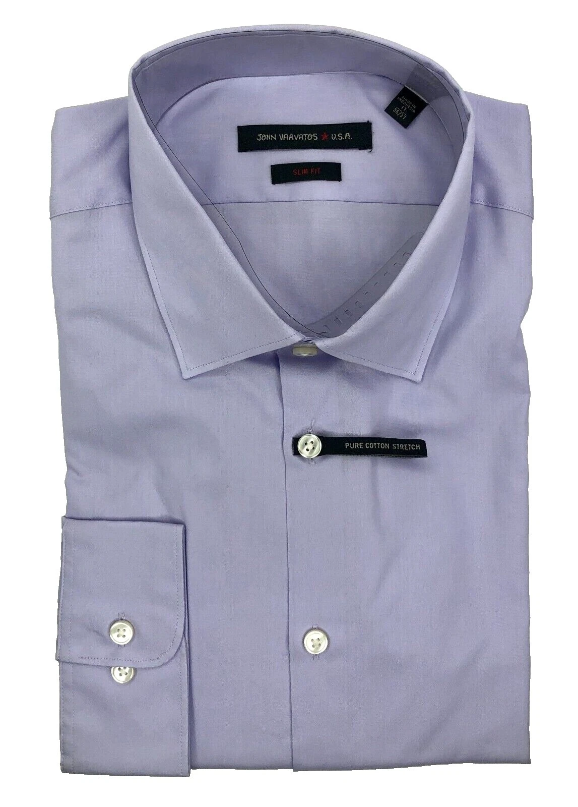 John Varvatos 100% Algodón Camisas de vestir para hombres