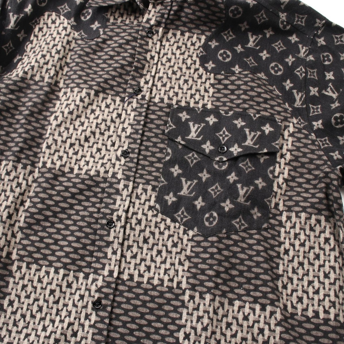 LOUIS VUITTON x NIGO Monogram Damier Flannel shirts RM202M LOUIS VUITTON x NIGO Monogram Damier Flannel shirts RM202M