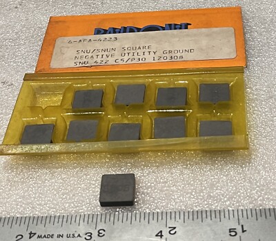 SNU-422 C5 (P30) BAILDONIT CARBIDE INSERT, NEW, 10/LOT