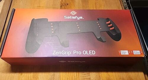 Satisfye ZenGrip Pro Gaming Grip For Nintendo Switch & OLED - Black And Red - Picture 2 of 14