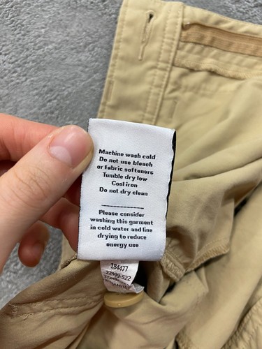 REI Co-op Shorts Boys Large 28x7.5 Beige Sahara Cargo Pockets Gorpcore Hiking - Picture 15 of 16
