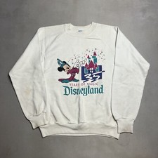 Vintage 80s Disneyland Disney 35 Years Of Magic Sweatshirt M USA Made