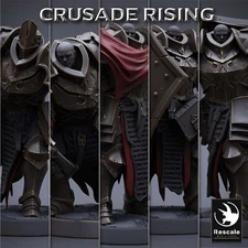 Crusade Rising Infantry by Rescale Miniatures | D&D | DnD | Print on Demand