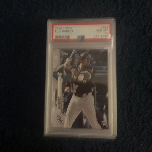 2020 Topps Luis Robert Rookie Card RC #392 PSA 10 White Sox GEM MINT