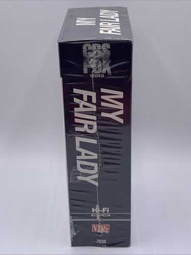 My Fair Lady (VHS) Set 1986 CBS Fox All Star Collection Audrey Hepburn New - Picture 4 of 6