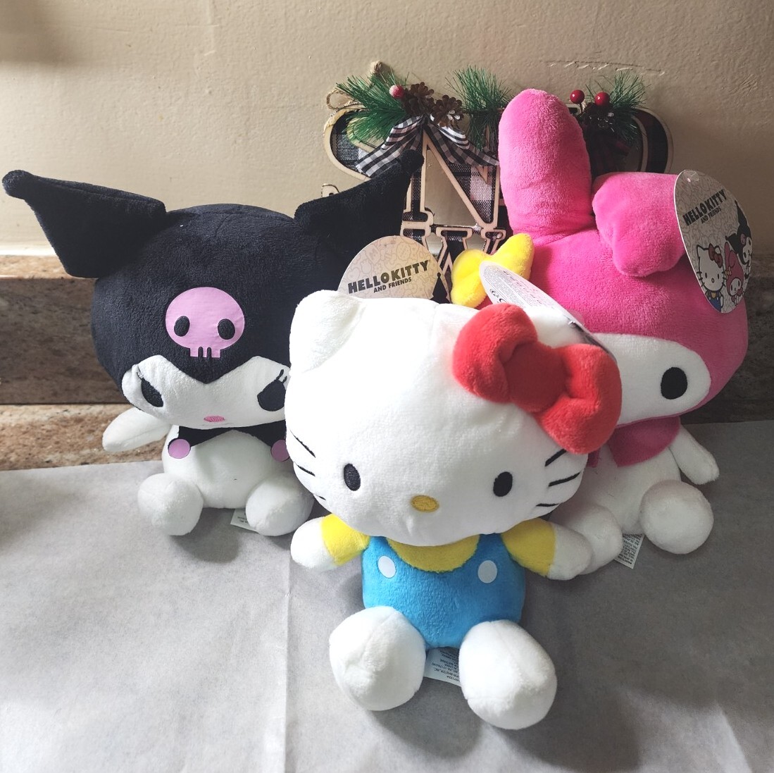 Set of 3 Sanrio Hello Kitty and Friends Plush Toys. Hello  display picture 2