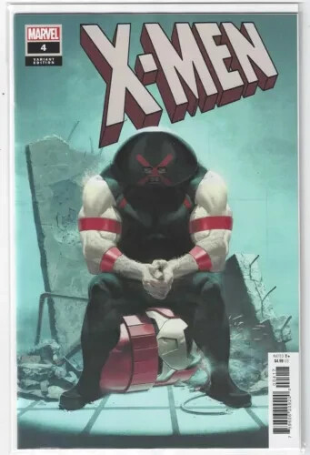 X-Men #4 - Juggernaut 1/25 Ratio Variant Cover - Marvel Comics 2024