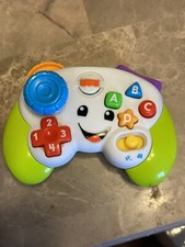 Fisher Price Laugh  Learn Game Controller Teaching First Words Sounds 6-36 Mos