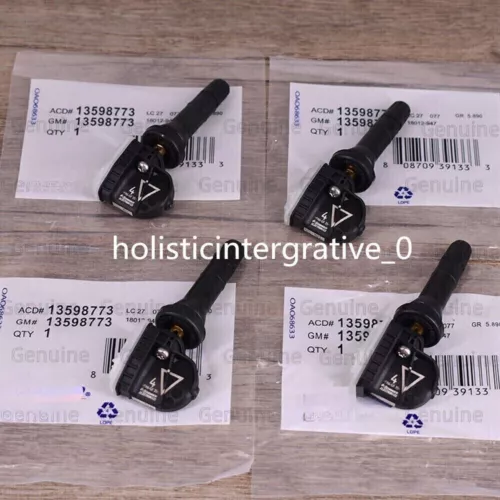 4Pcs OEM 13598773 Tire Pressure Sensor TPMS 433MHz For GM GMC Buick Chevy GMC - Picture 2 of 5