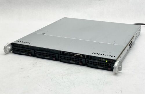 Supermicro CSE-813M 4-LFF Server X8SIL-F X3430 2.40GHz CPU 8GB RAM *No HDD*