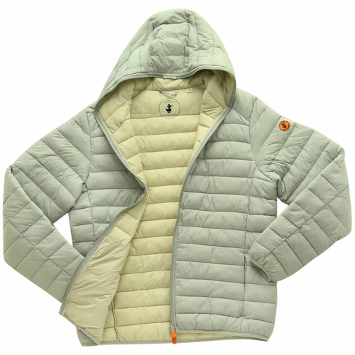 Save The Duck Men's Ultra Light Hooded Long Sleeve Jacket - product listing photo