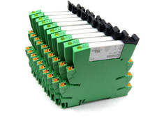 Lot of 10 Phoenix Contact PLC-BPT-24DC/21 2900445 Relay Base w/ 2961121 Relay