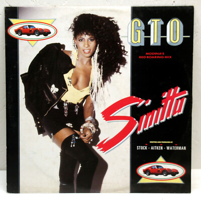 12'' Maxi-Vinyl - SINITTA - GTO Modina's Red Roaring Mix