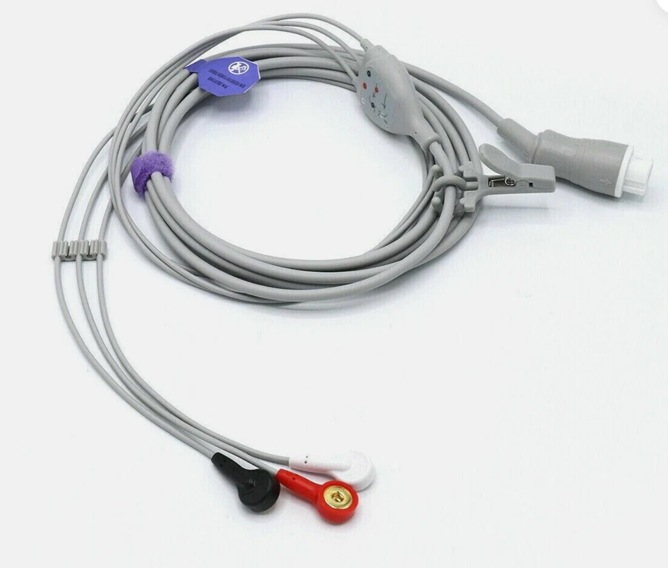 Kit de acessórios Philips MP2 X2 pacote - punho, mangueira, SpO2, ECG, temperatura  - Imagem 4 de 4