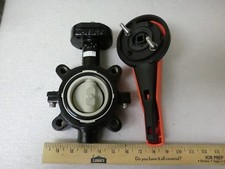 New Georg Fischer Diaphragm 2-1/2" DN65 EPDM PN10 Type 568 Butterfly Valve 