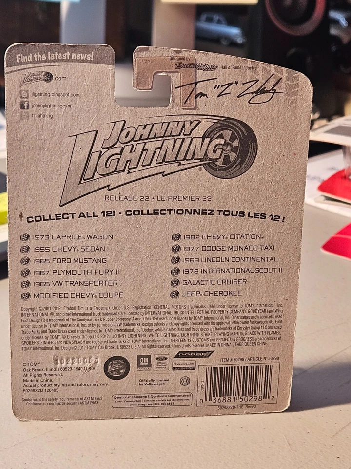 JOHNNY LIGHTNING FOREVER 64 1:64 КЛАССИЧЕСКИЙ ЗОЛОТОЙ 1969 ЛИНКОЛЬН КОНТИНЕНТАЛЬНЫЙ СИНЕ-ЗЕЛЕНЫЙ НОВЫЙ В УПАКОВКЕ - Изображение 4 из 4