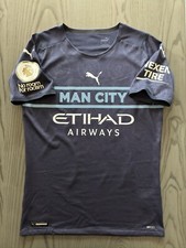 2021/22 Puma Manchester City De Bruyne Player Issue Third Jersey - Size M