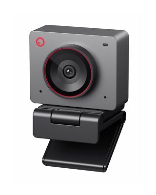 OBSBOT Meet 2-4K Webcam for PC with 1/2'' Sensor, AI Framing & Autofocus, Beau...