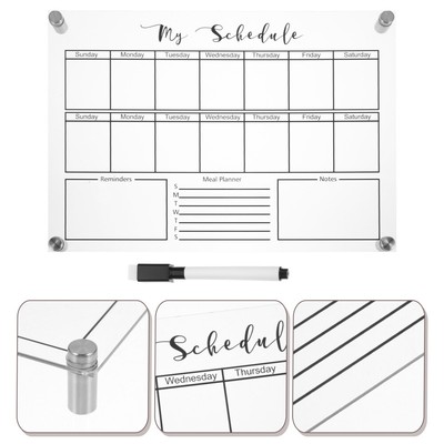  Weekly Planner Dry Erase Board Menu Notiztafel Büro Trocken Abwischbare Tafeln