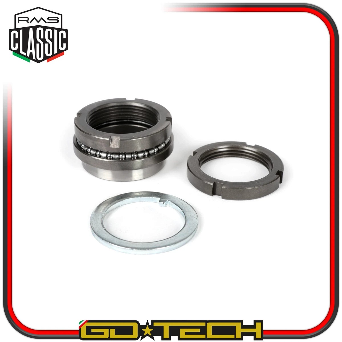Set Cuscinetti Sterzo Basso Per Gilera Stalker 50 (1997-2004) - Migliora Manovrabilità E Sicurezza