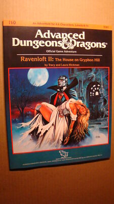 MODULE I10 - RAVENLOFT II HOUSE ON GRYPHON HILL *MINT 9.8 NEW* DUNGEONS DRAGONS