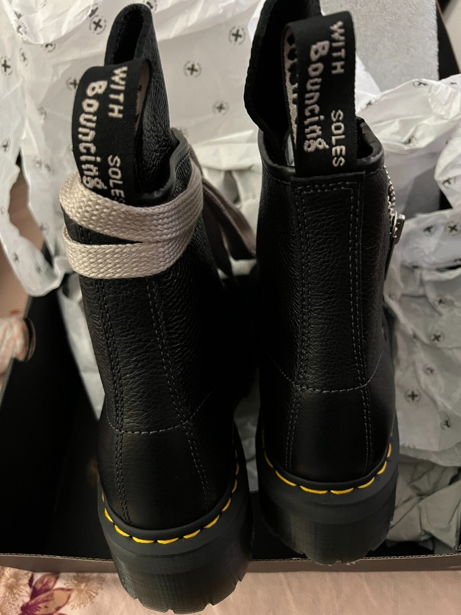 NEW RICK OWENS x Dr. Martens 1460 Jumbo lace Quad Sole
